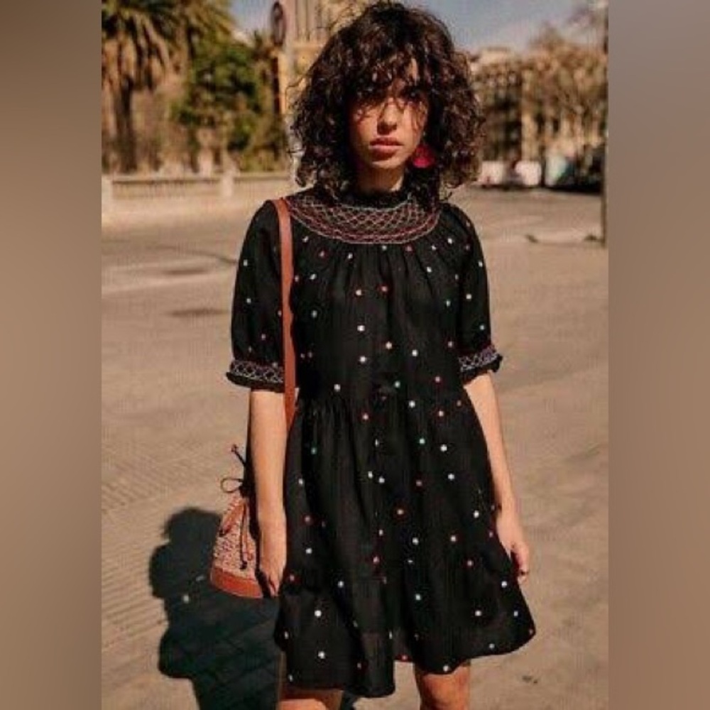 Natalie Martin Australian luxury handmade embroidered dress